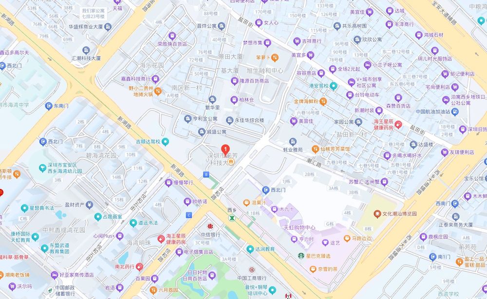 公司位置地图